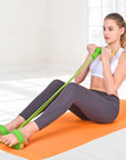 4 Resistanc Elastic Pull Ropes Exerciser